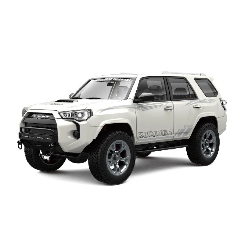 1/18 RC Car 2.4G Remote Control Crawler 4WD Off-Road Climbing Alloy Simulation Model with LED Lights Vehicle Toys HG4-209