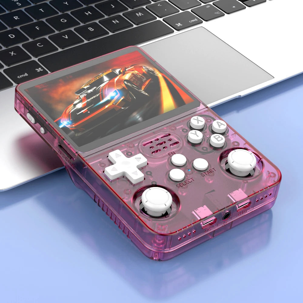 BOYHOM 256G/128G/64G R36S ARKOS 2.0 Retro Handheld Game Console 3.5'' IPS screen,Portable Pocket Game Player for  children gift