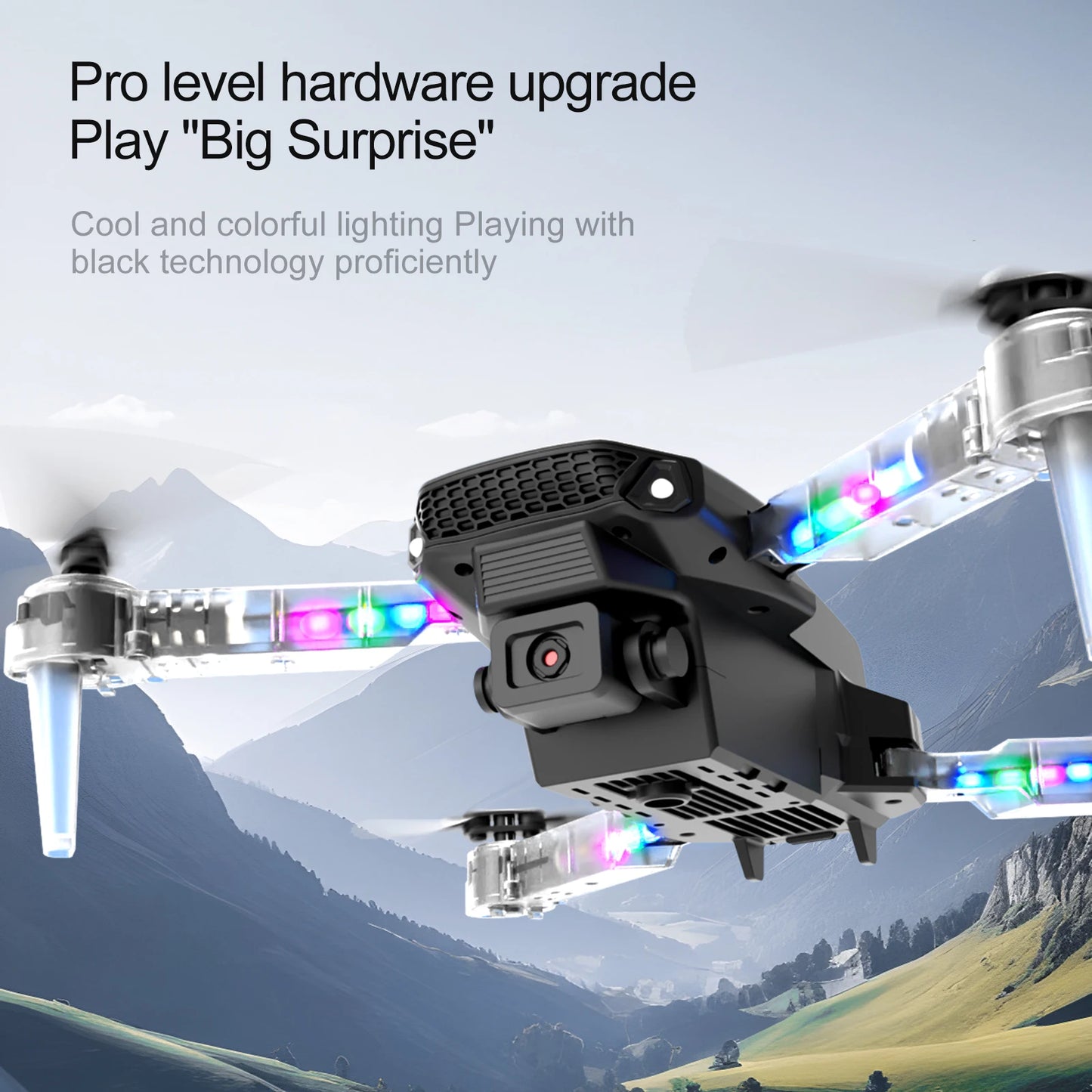 E88 Drone with HD Camera | Quadcopter, Long Battery Life, Altitude Hold, Portable Lightweight Remote Control Aircraft for Kids