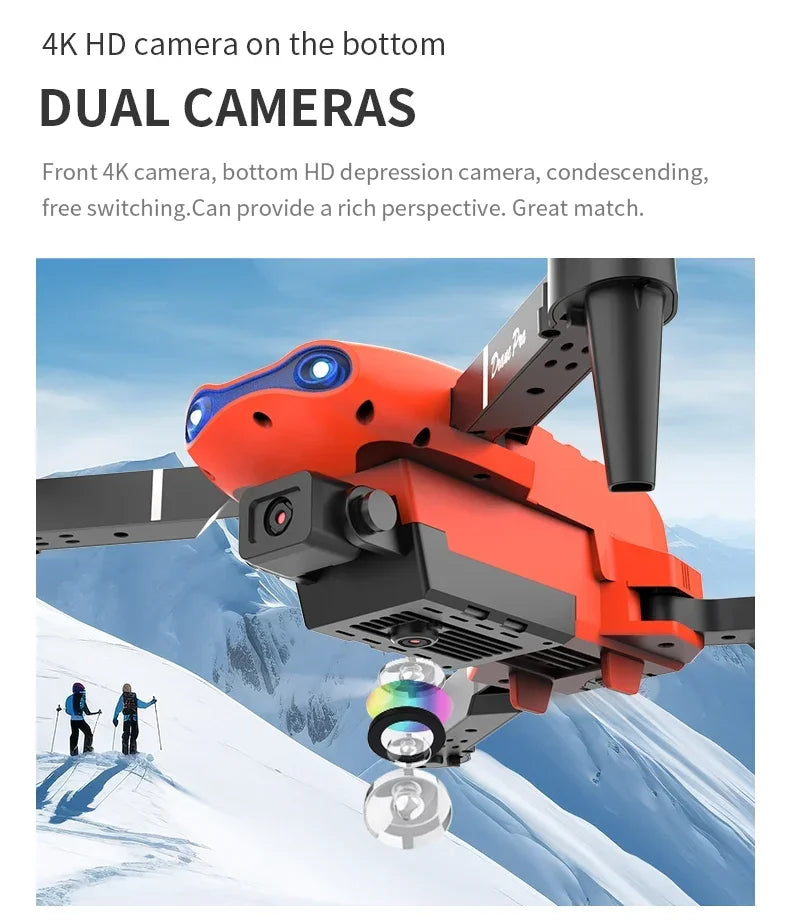 E99Pro 4K RC Drone – Dual Camera & 5G WiFi FPV