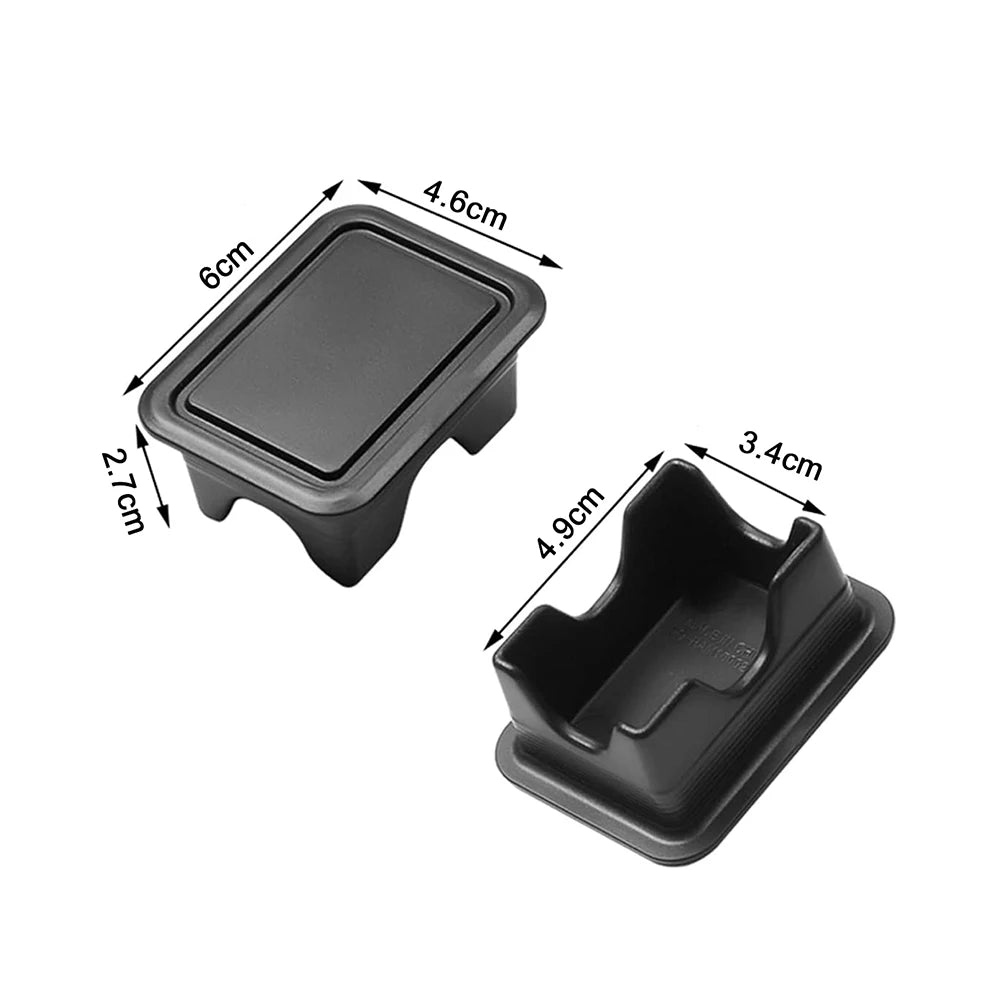 Bed Rail Stake Pocket Covers For Dodge RAM 1500 2019-2024 Truck Stake Hole Caps Plugs