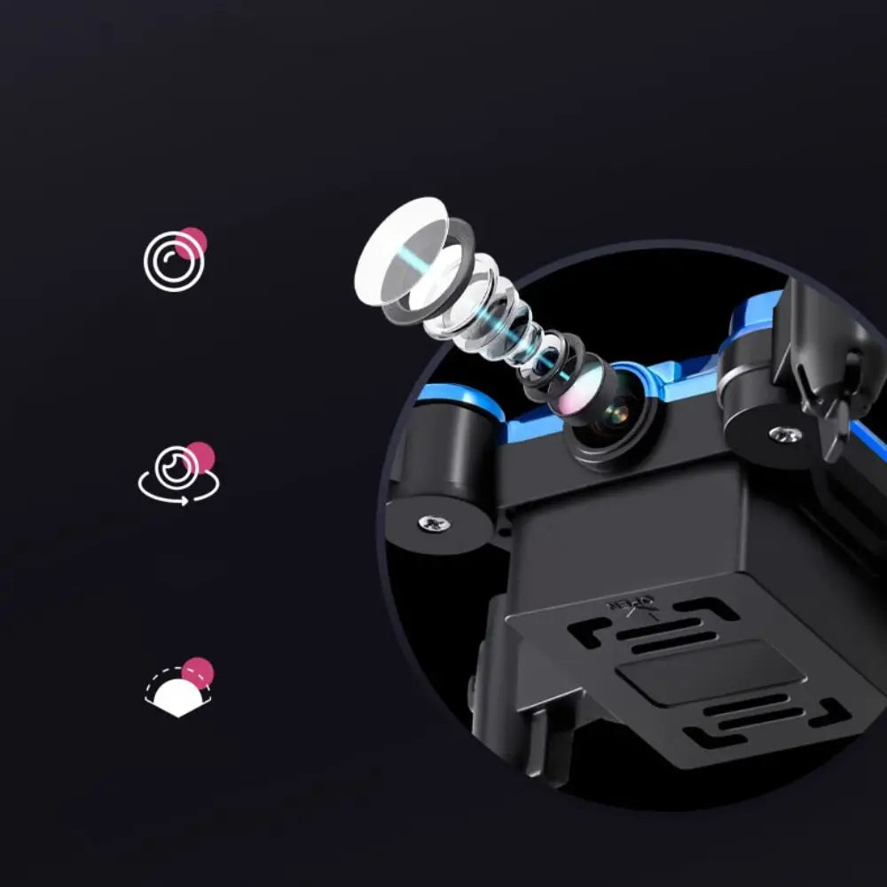 Plastic Mini Remote Control Aircraft Quadcopter Flying Rotation Remote Control Drone with Camera Portable