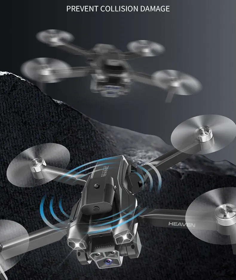 Folding Drone with Brushless Motor – Obstacle Avoidance & Optical Flow