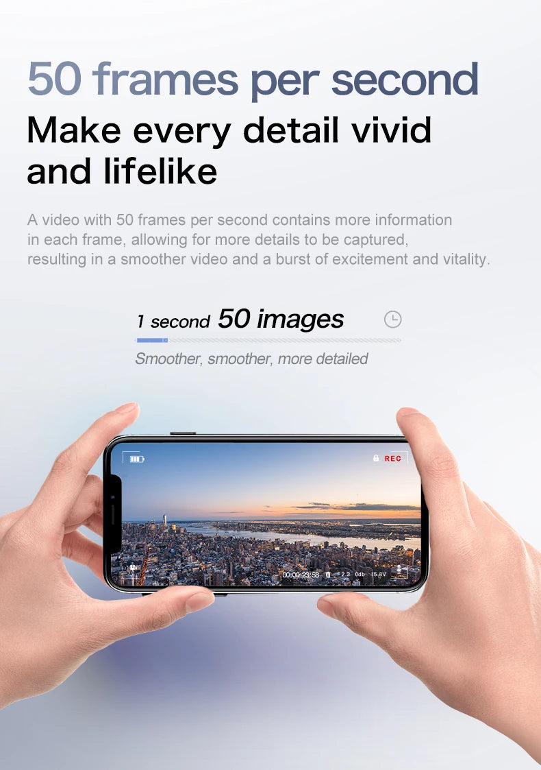 Drone Professional 3-axis Gimbal Stabilizer Camera with 5G WiFi GPS And 8K RC Equipped Screen Shared Multiple Displays on MP