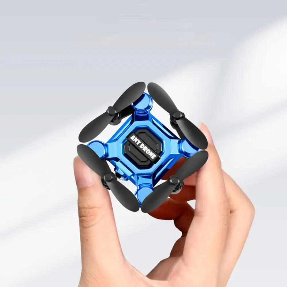 Plastic Mini Remote Control Aircraft Quadcopter Flying Rotation Remote Control Drone with Camera Portable