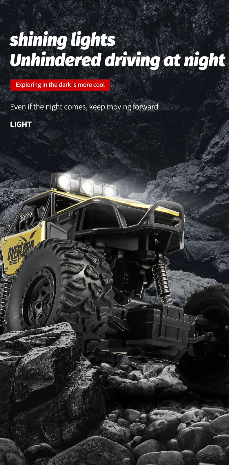 2025 NEW Remote Control Car 1:18 Off Road RC Buggy Truck with LED Lights for Kids Boy Girl Toy Gift Indoor Outdoor Racing Drifts