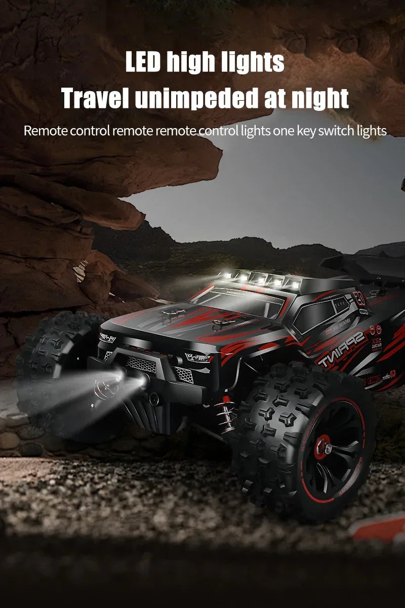 RC Car 1/14 4WD 2.4G Remote Control Car 550 Carbon Brush Strong Motor Drift Off-Road Desert Racing Car Remote Truck Toys