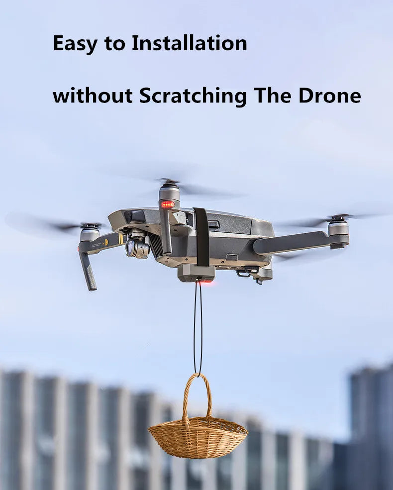Drone Airdrop System for DJI Mini 3 Pro/Mini 3/ Mini 2 SE/Mavic 2/2S /Phantom 3 4/4 Pro for Wedding Scene Fishing Bait Rescue