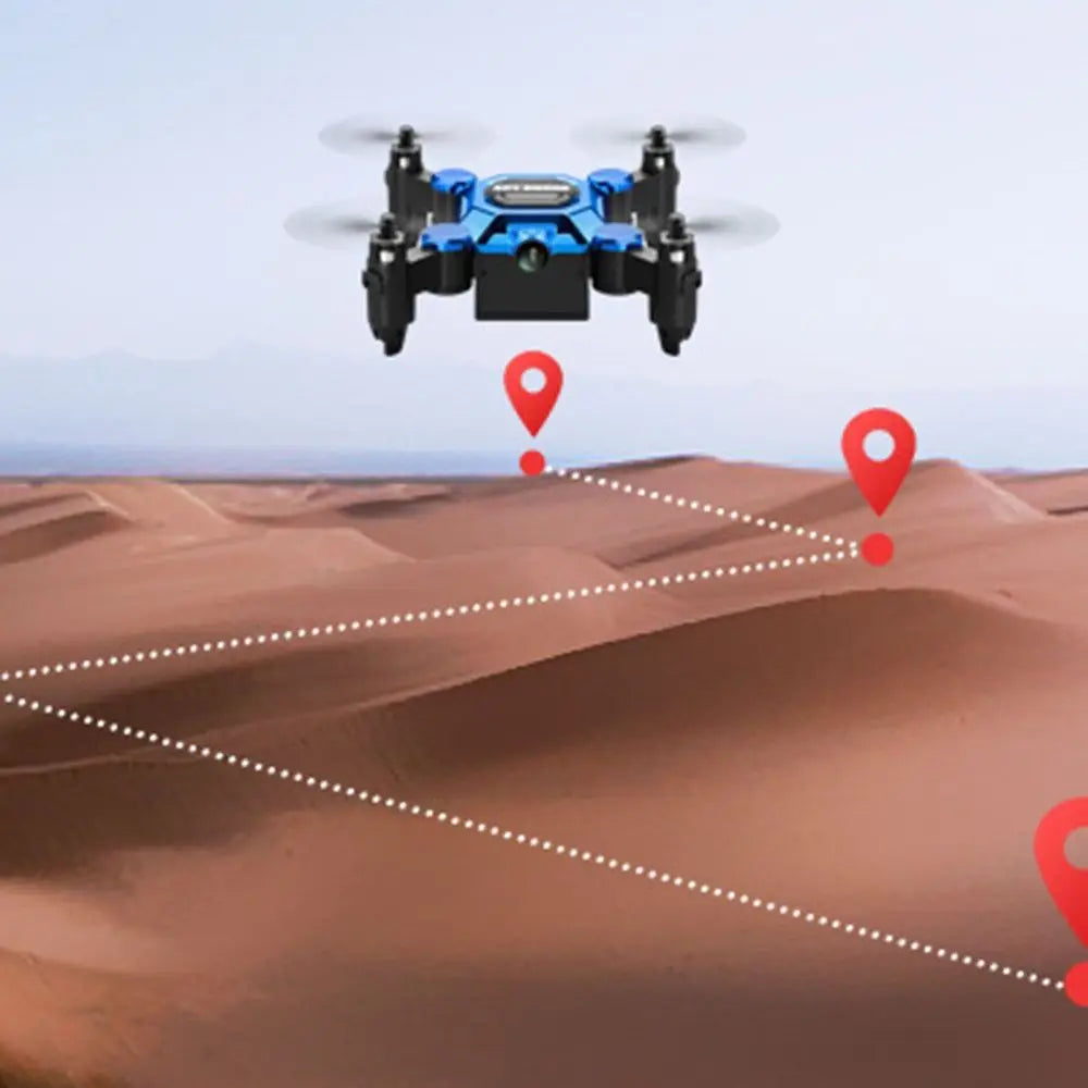 Plastic Mini Remote Control Aircraft Quadcopter Flying Rotation Remote Control Drone with Camera Portable