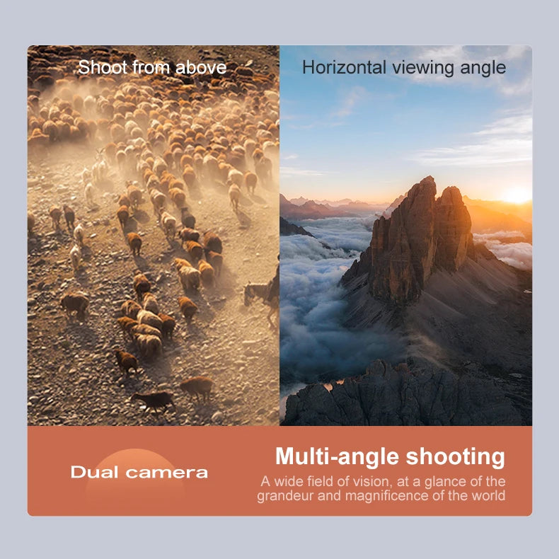 2025 New D18 Drone 8K Aerial HD Dual Camera Photography Intelligent Obstacle Avoidance Brushless Power Foldable Quadcopter Toys