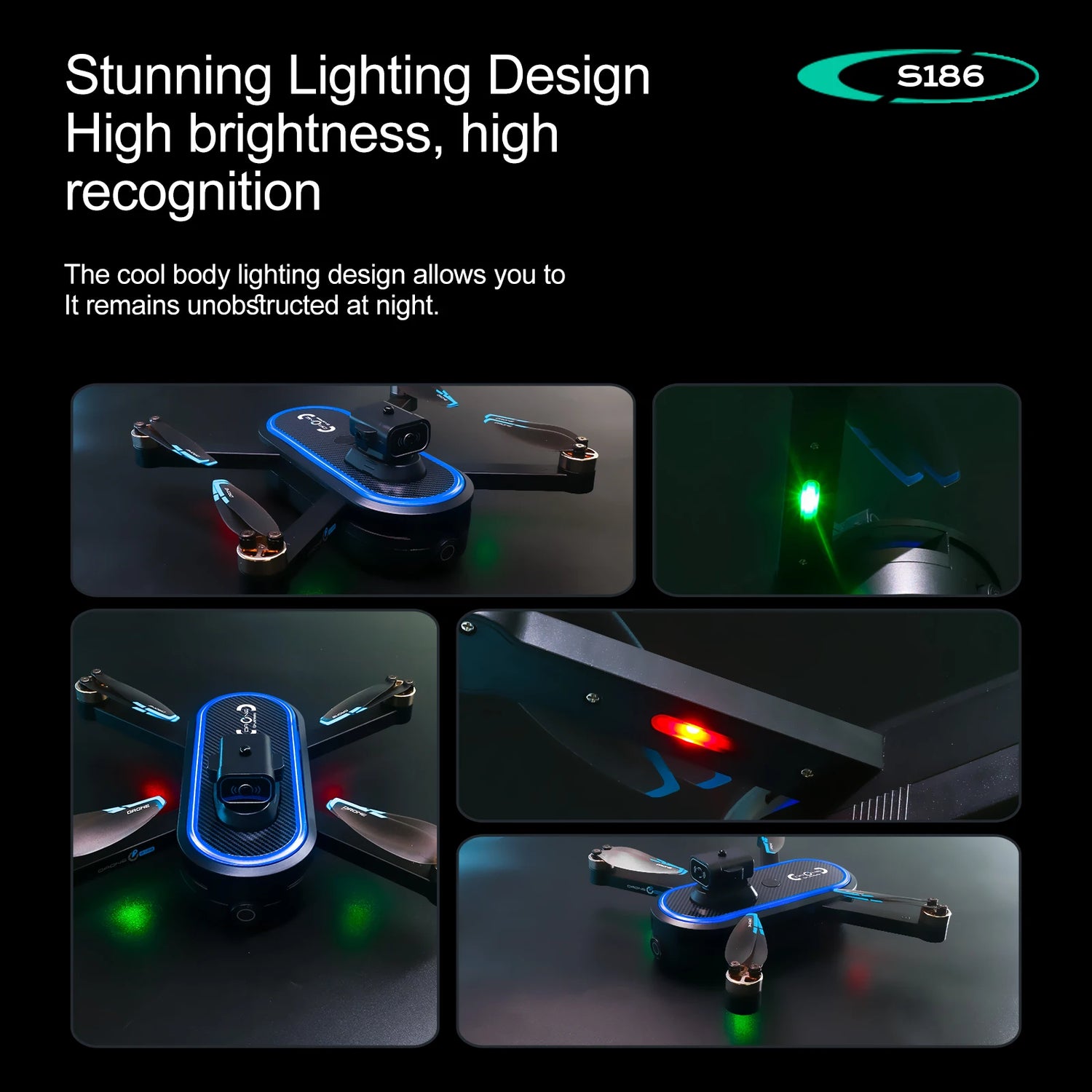 drone brushless motor,electrically adjustable camera, optical flow positioning, collision avoidance function, obstacle avoidance