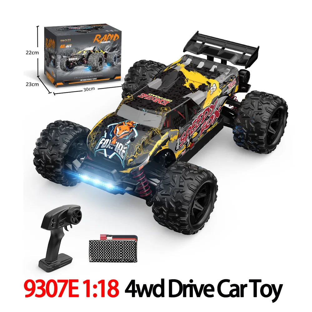 1:18 Full Scale Four-Wheel Drive High-Speed Remote Control Car Off-Road Pickup Truck Climbing Car Rc Racing Model