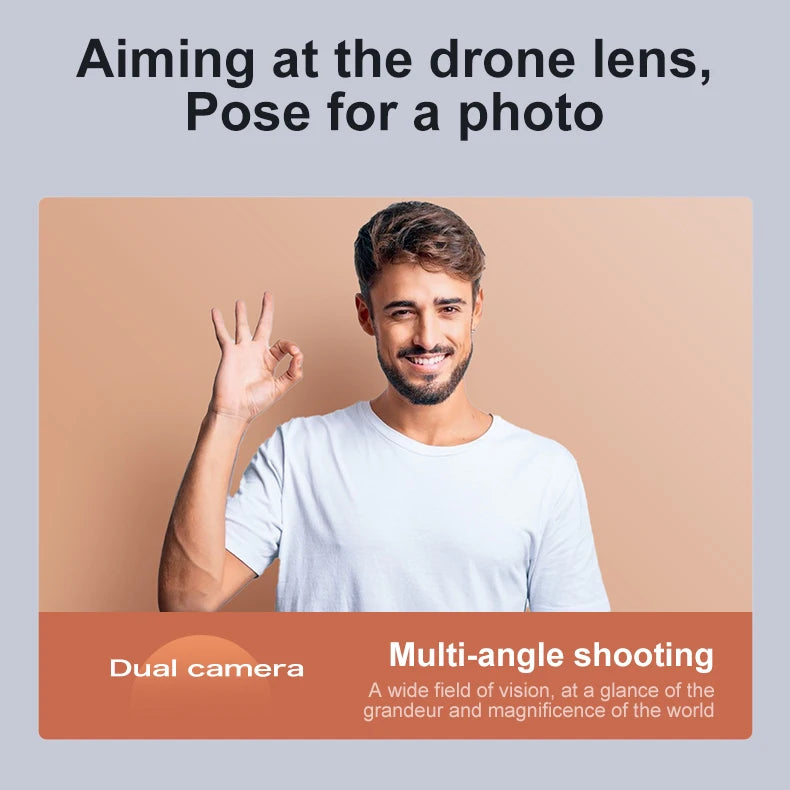 2025 New D18 Drone 8K Aerial HD Dual Camera Photography Intelligent Obstacle Avoidance Brushless Power Foldable Quadcopter Toys