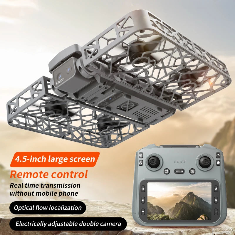 drone new S161 Four Sided Obstacle Avoidance Dual Camera Optical Flow Positioning Aerial Drone Remote-controlled Aircraft