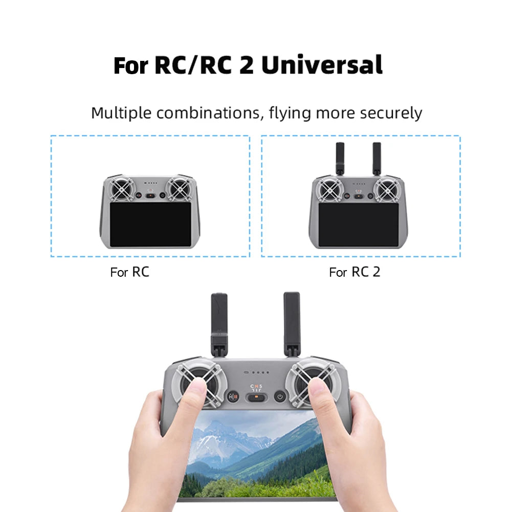 1 Pair Drone Rocker Damper Control Speed Thumb Rocker Damper Joystick Yaw Controller Accessories for Air 3 /Mini 4 Pro RC/RC 2