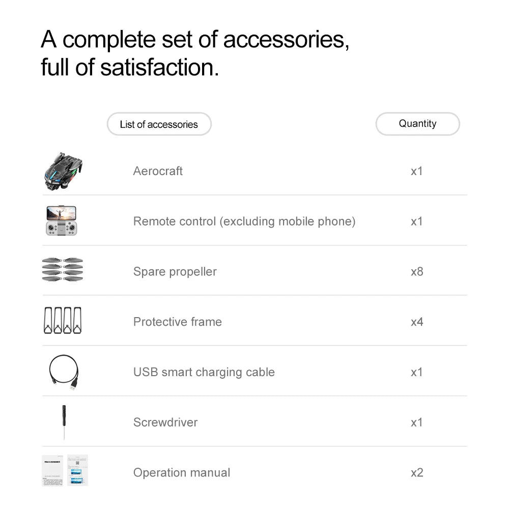 Drone student professional aerial photography 8k high-definition obstacle avoidance remote control aircraft toy mini aircraft