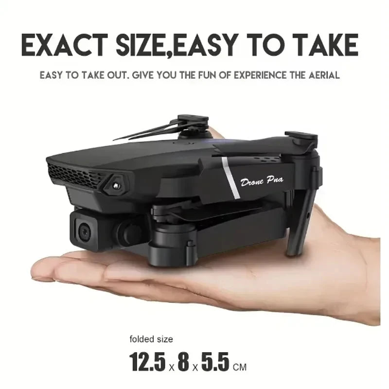 E88 Pro 4K Camera Drone – Foldable & WiFi FPV