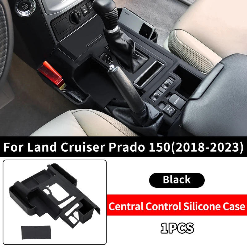 Central Console Gearbox Box Cover for 2010-2023 Toyota Land Cruiser Prado 150 Lc150 nternal Decoration Accessories Upgrade