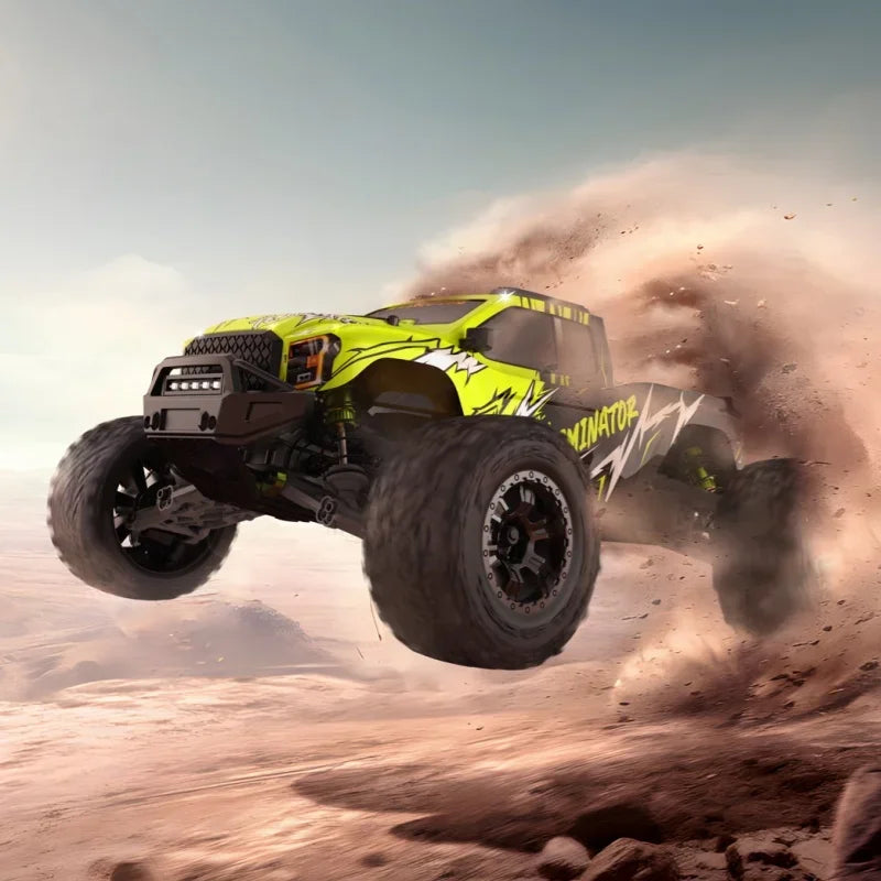 Ralaro All-around Terminator RC Remote-controlled Car with Four-wheel Drive for Racing