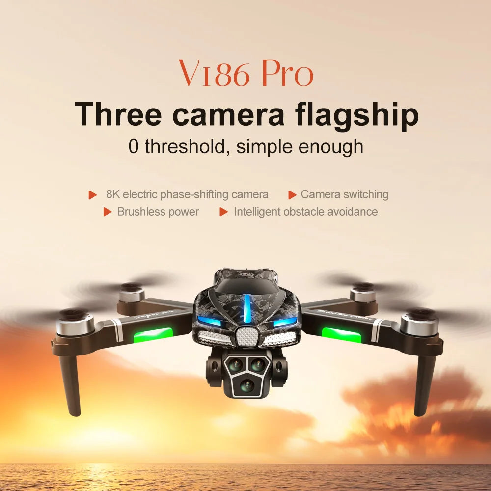 Drone student professional aerial photography 8k high-definition obstacle avoidance remote control aircraft toy mini aircraft