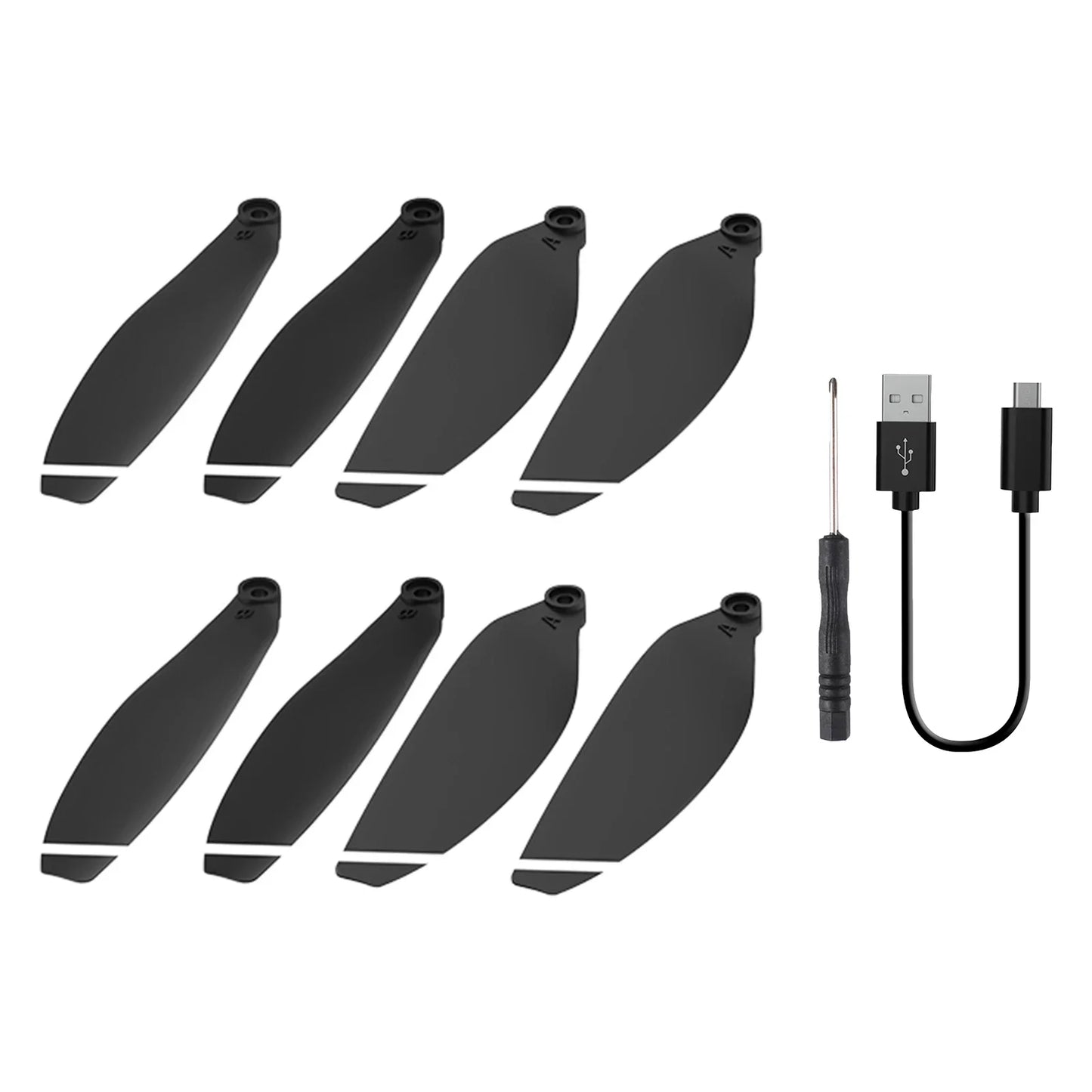 Plastic Drone Propeller Lightweight Drone Propeller Blade Replacement Kits Drone Wing Fans Spare Parts for L900 Pro Se