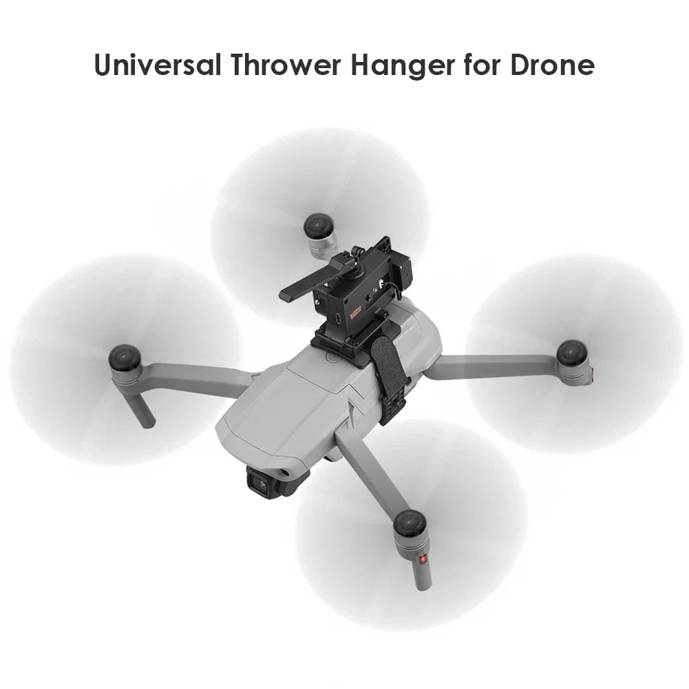 Drone Thrower Airdrop Air Drop System for DJI Mavic 2/Pro/Air 2/Air/FIMI X8SE Life Remotely Delivery Airdrop Fishing Life Rescue