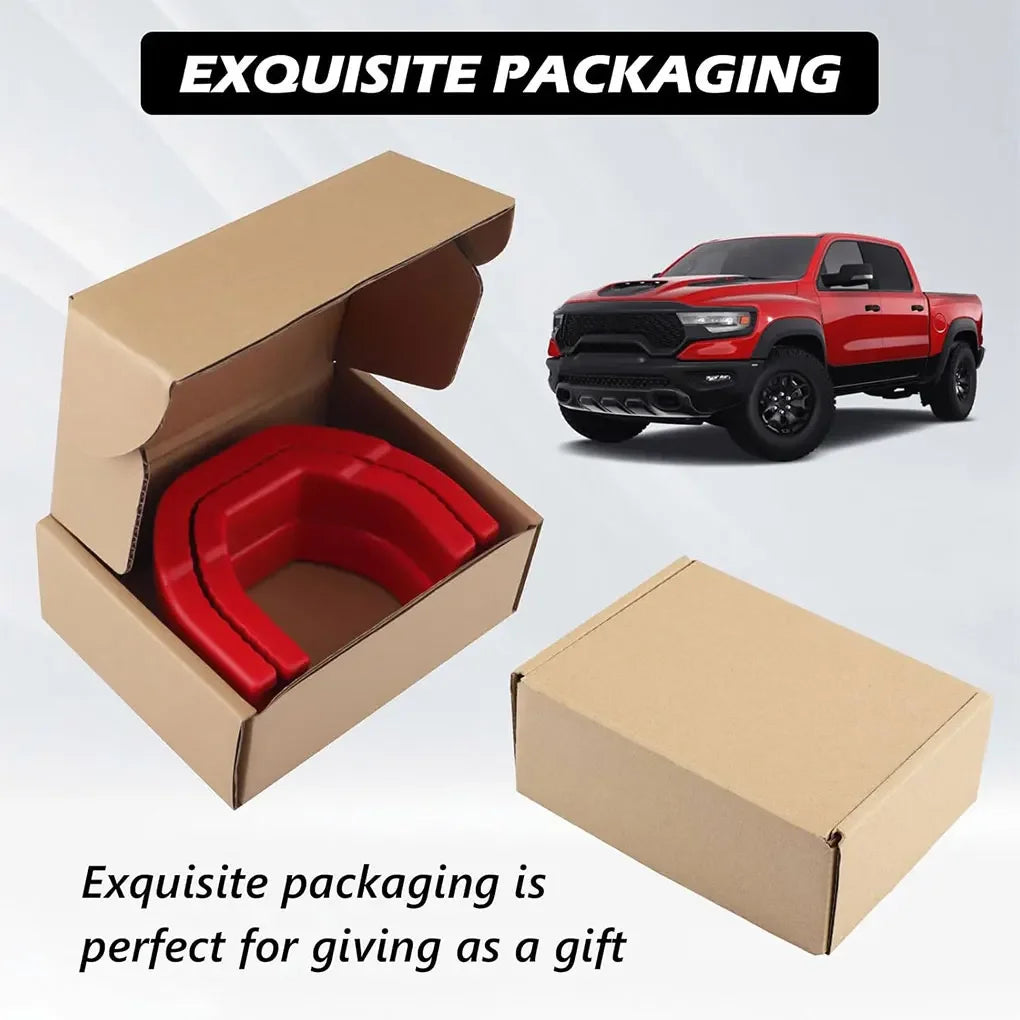 2pcs car Front Tow Hooks Covers Hitch Cover for Dodge RAM 1500 2019-2024 car Tow Hooks Covers