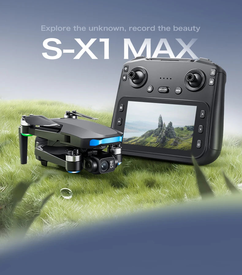 Drone Professional 3-axis Gimbal Stabilizer Camera with 5G WiFi GPS And 8K RC Equipped Screen Shared Multiple Displays on MP