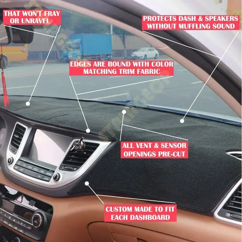 For Dodge Ram 1500 2500 3500 2019 2022 2023 Anti-Slip Dashboard Cover Protective Pad Car Accessories Sunshade Carpet