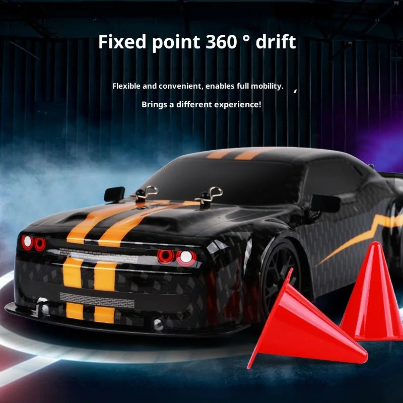 High-Speed RC Car: Remote-Controlled Drifting Vehicle with Four-Wheel Drive, Fast-Diving Electric Toy Car Model,Ideal for Racing