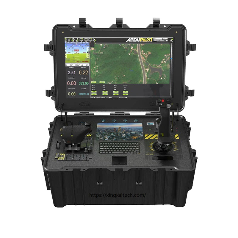 Drone with Remote Control and Screen ground Control Station