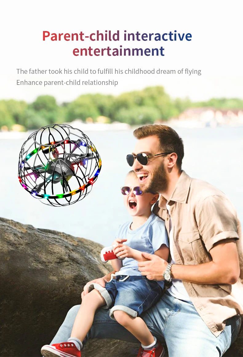 4DRC V49 Drone for Soccer Competition WiFi Fpv Obstacle Avoidance Helicopter Fixed Height RC Flying Ball Toys Starter Gifts