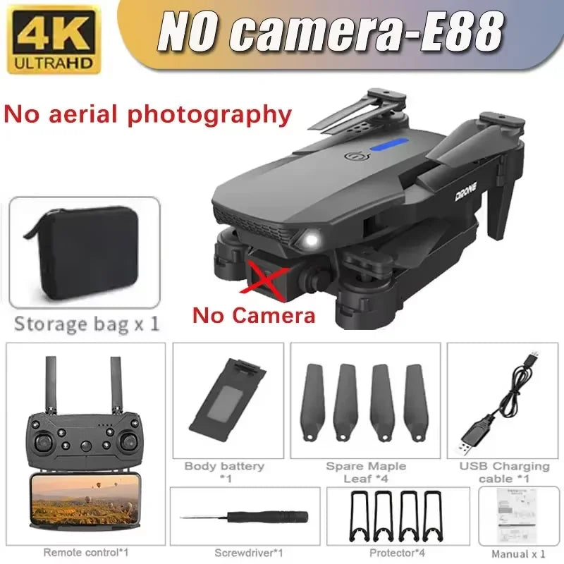E88 Pro 4K Camera Drone – Foldable & WiFi FPV