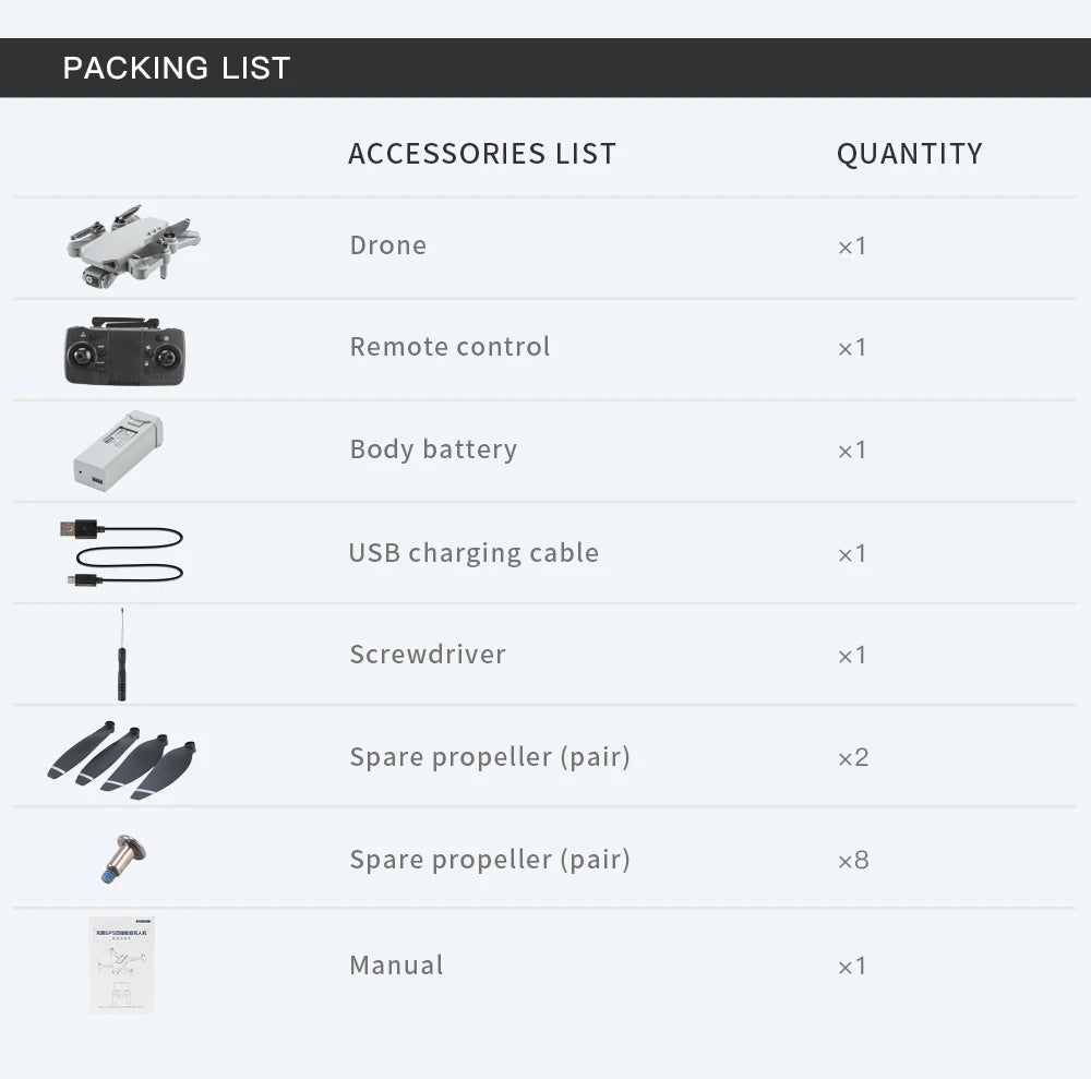 Drone L900 Pro 4K GPS Camera Quadcopter – Foldable & Brushless