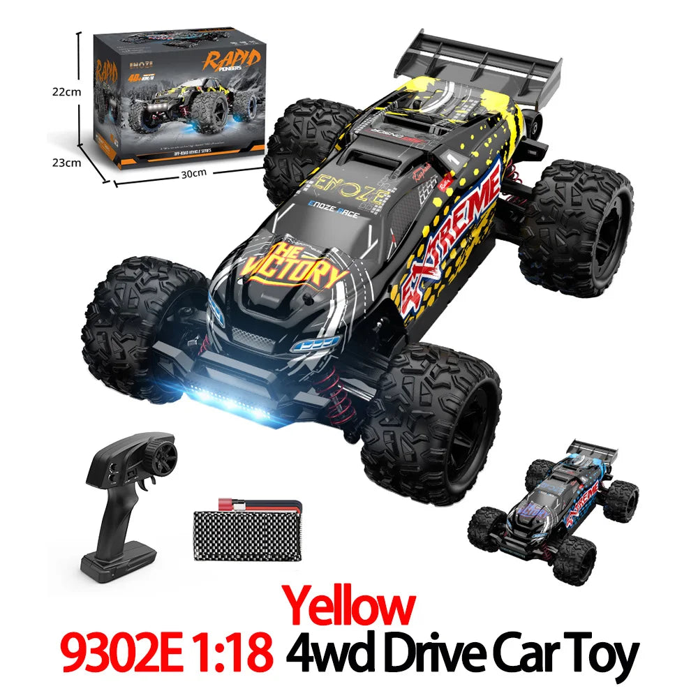 1:18 Full Scale Four-Wheel Drive High-Speed Remote Control Car Off-Road Pickup Truck Climbing Car Rc Racing Model