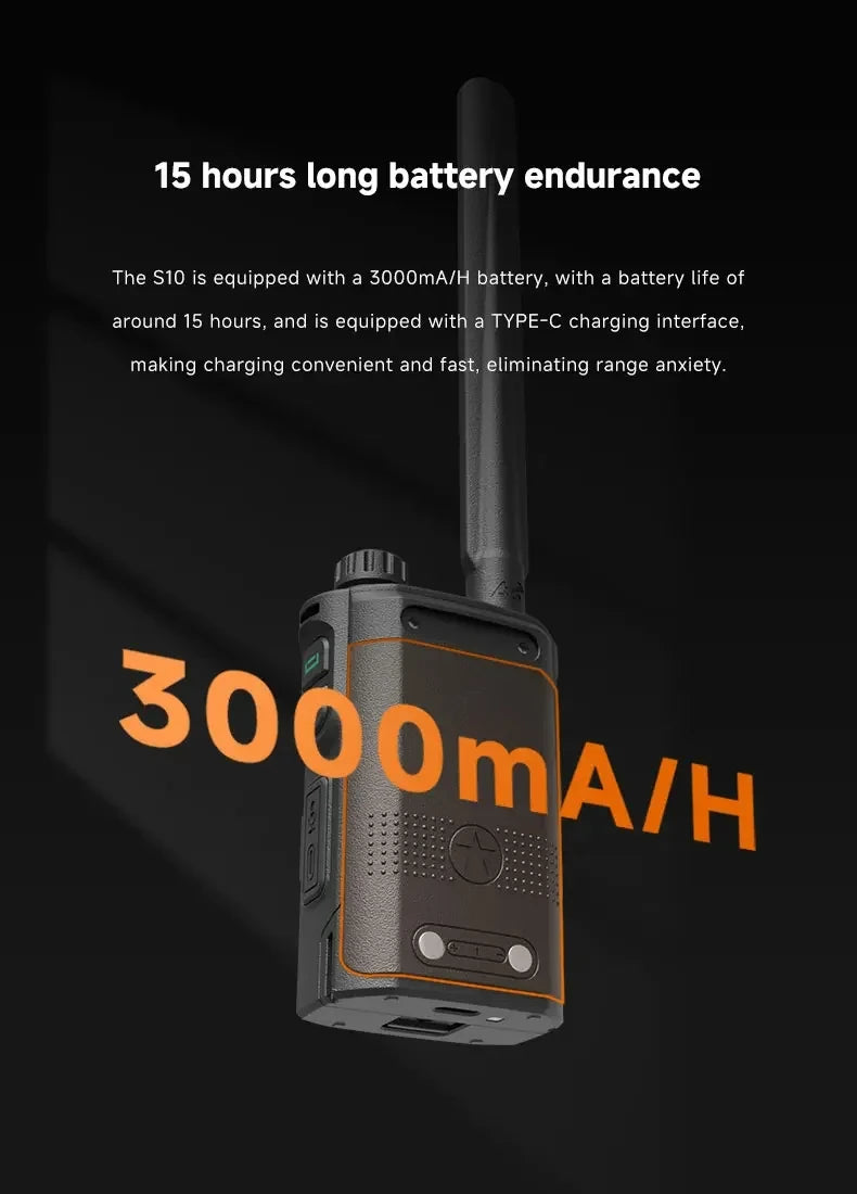 Detect 300M-6GHZ Frequency Drone Detector Support Russian English Handheld Drone Alarms