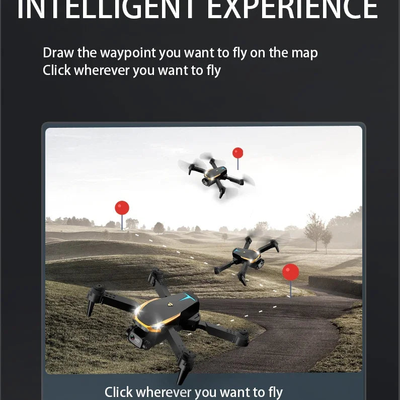 Drone Professinal 8K HD Dual Camera 5G WIFI Wide Angle Optical Flow Localization Brushless Motor RC Quadcopter