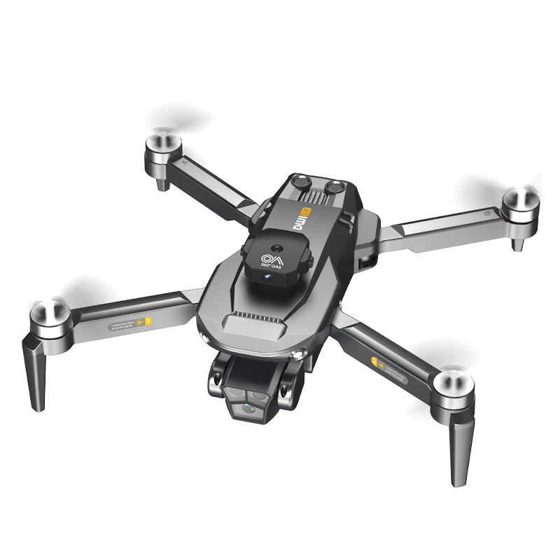 DWI D26 Rc drone  three-camera professional photography height-fixing obstacle avoidance brushless helicopter foldable quadcopte