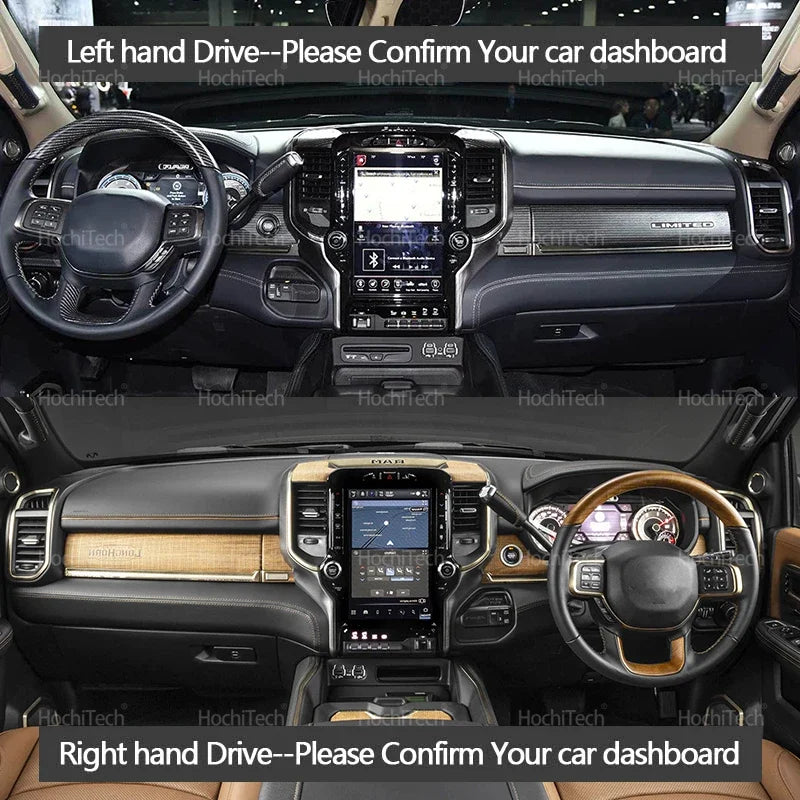 For Dodge Ram 1500 2500 3500 2019 2022 2023 Anti-Slip Dashboard Cover Protective Pad Car Accessories Sunshade Carpet