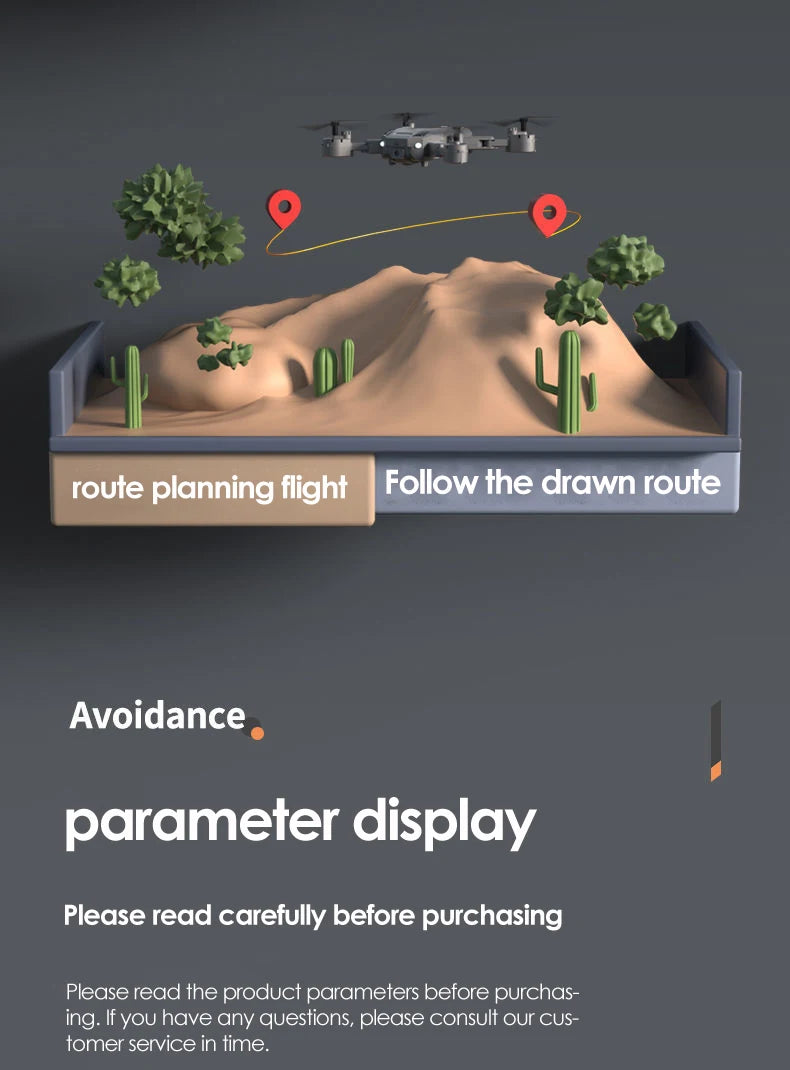 Drone 8K Professional Drones 4K HD Aerial Photography Obstacle Avoidance Quadcopter Helicopter RC Distance 3000M