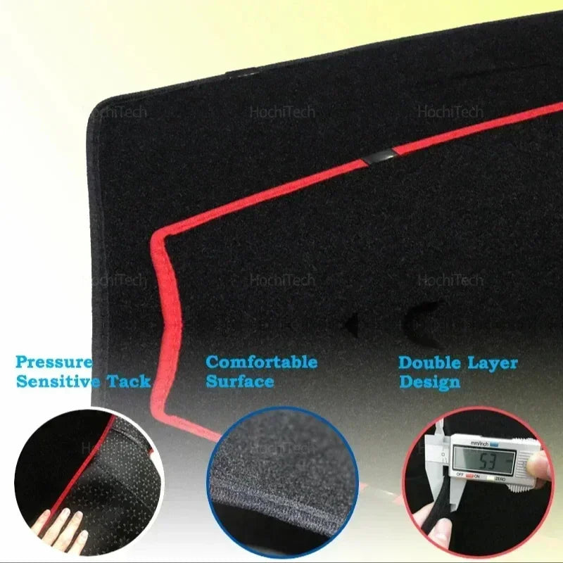 For Dodge Ram 1500 2500 3500 2019 2022 2023 Anti-Slip Dashboard Cover Protective Pad Car Accessories Sunshade Carpet