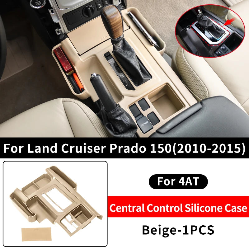 Central Console Gearbox Box Cover for 2010-2023 Toyota Land Cruiser Prado 150 Lc150 nternal Decoration Accessories Upgrade