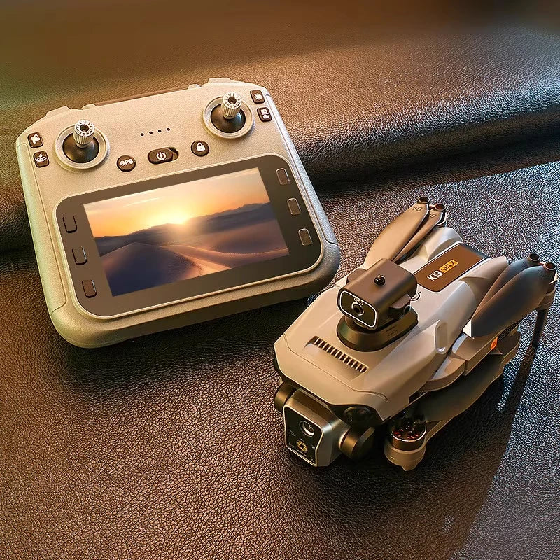 The 2025 new model K19 drone is equipped with a built-in screen GPS for professional drone high-definition aerial photography