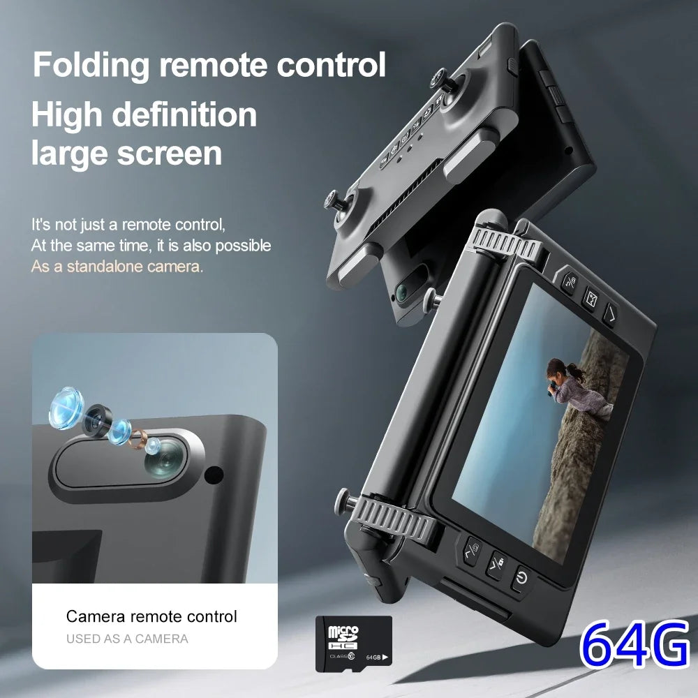 Professional 8K Drone – Dual Camera & Brushless Motor