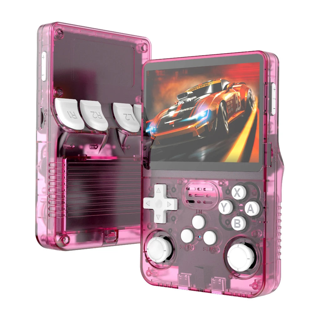 BOYHOM 256G/128G/64G R36S ARKOS 2.0 Retro Handheld Game Console 3.5'' IPS screen,Portable Pocket Game Player for  children gift