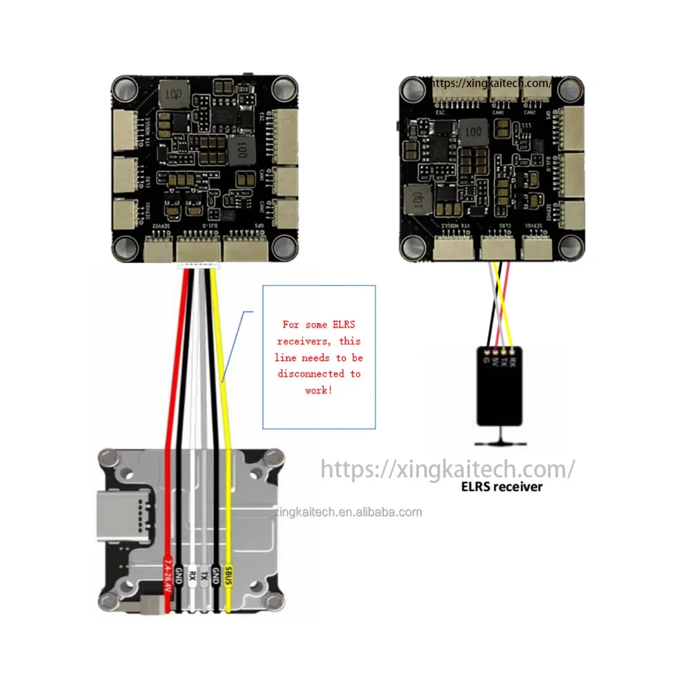 Drone ELRS F405 V3 3-6S 30X30 FC&BLHELIS 50A ESC FPV Stack BMP280 Flight Controller 4in1 ESC for RC FPV Freestyle Drone Model