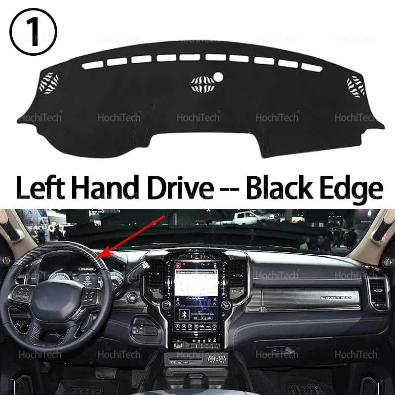 For Dodge Ram 1500 2500 3500 2019 2022 2023 Anti-Slip Dashboard Cover Protective Pad Car Accessories Sunshade Carpet