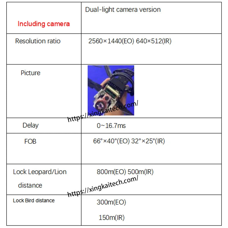 Drone AI Automatic Tracking Module with HD Camera for Long Range Tracking and Guidance
