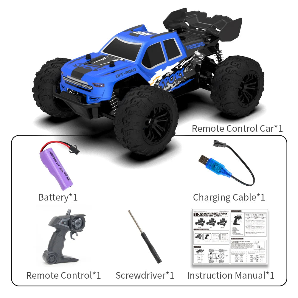 2.4G Remote Control Racing Car – High Speed Off-Road Climbing