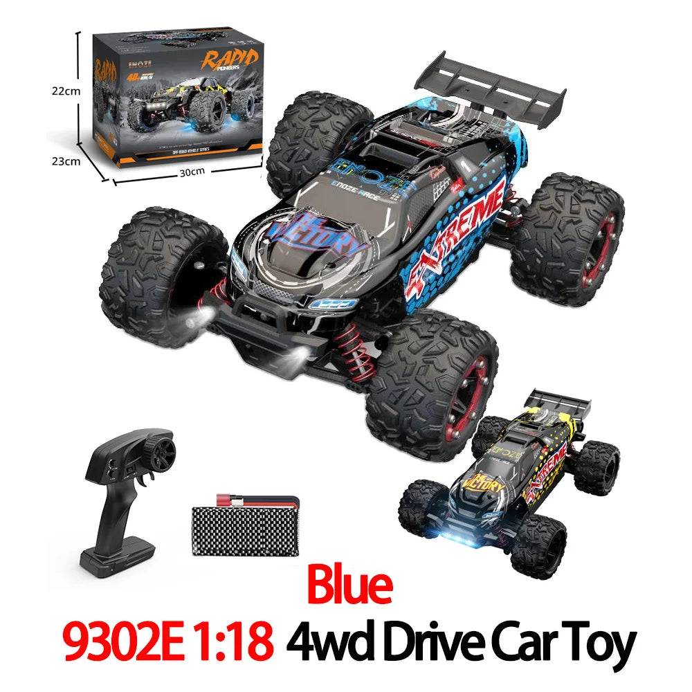1:18 Full Scale Four-Wheel Drive High-Speed Remote Control Car Off-Road Pickup Truck Climbing Car Rc Racing Model